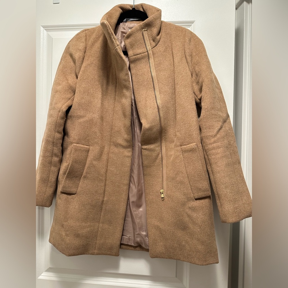 j.Crew Chateau parka in stadium-cloth / 00 / SANDSTONE